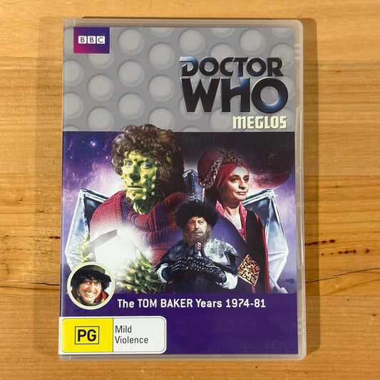 Doctor Who Meglos The Tom Baker Years DVD BBC PAL 4 VGC