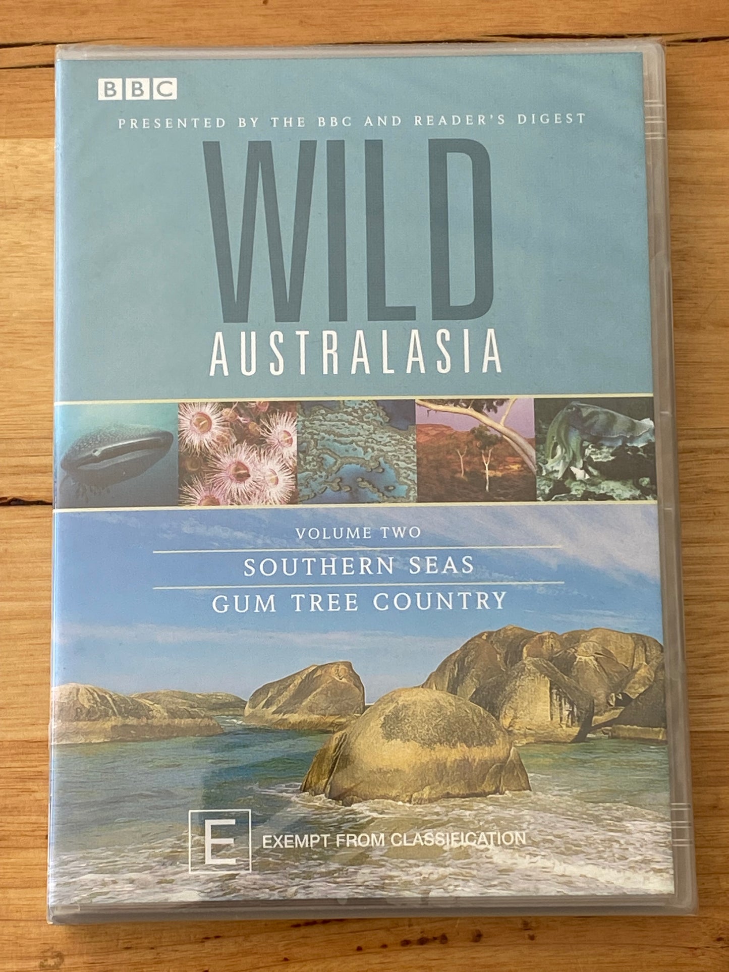 Wild Australasia Volume 1,2 & 3 DVD BBC PAL 4 New Sealed