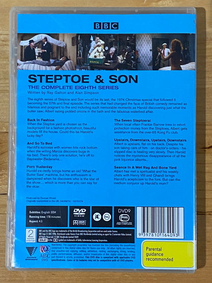 Steptoe And Son Series 8 DVD BBC British Comedy Classic PAL 4 VGC