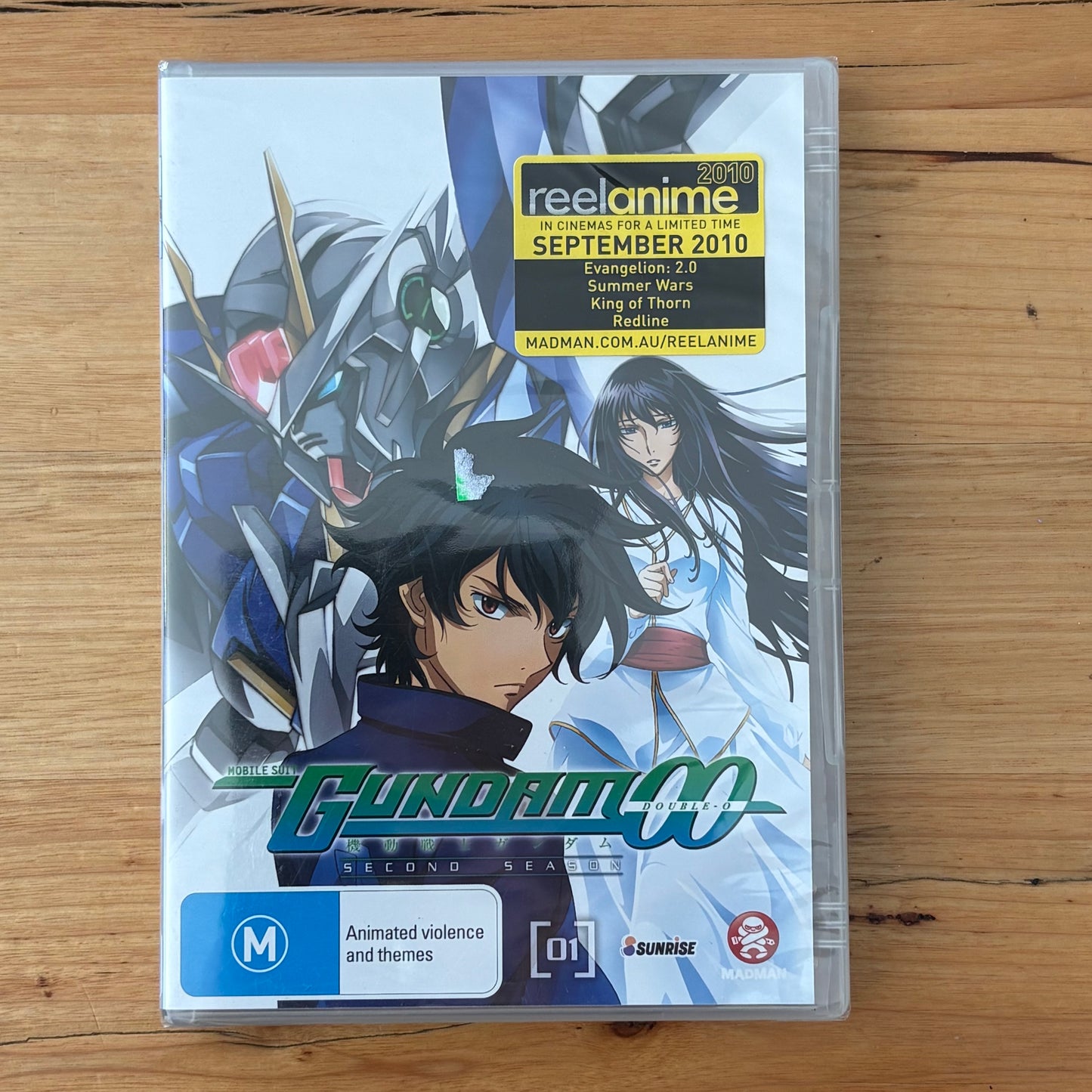 Mobile Suit Gundam 00 Parts 1,3-6 DVD Anime PAL 4 New Sealed