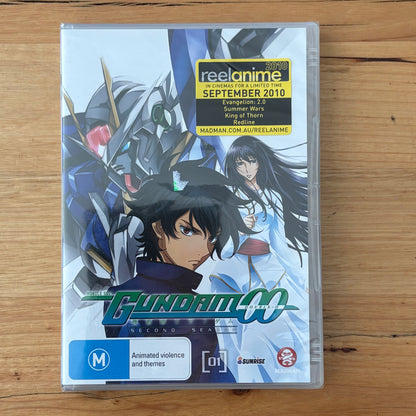 Mobile Suit Gundam 00 Parts 1,3-6 DVD Anime PAL 4 New Sealed