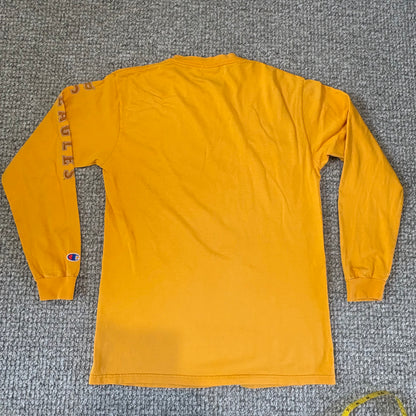 Champion Boston College Orange Long Sleeve Shirt Sports Size M