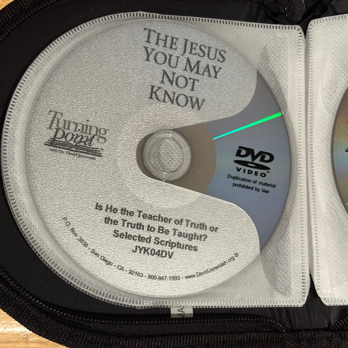 The Jesus You May Not Know David Jeremiah DVD 10-Disc NTSC 1 VGC