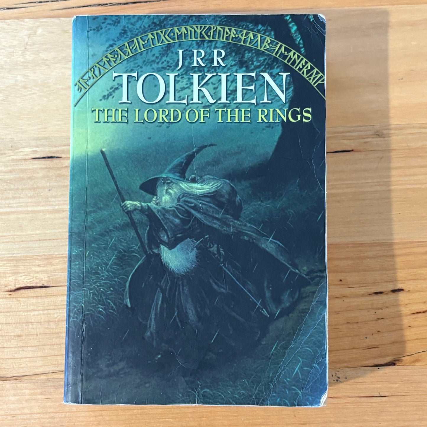 The Lord Of The Rings by J.R.R. Tolkien 2001 Paperback GD