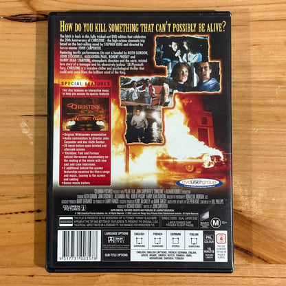 Stephen King Movies 4 DVD Bundle Cujo Christine Green Mile is New Sealed