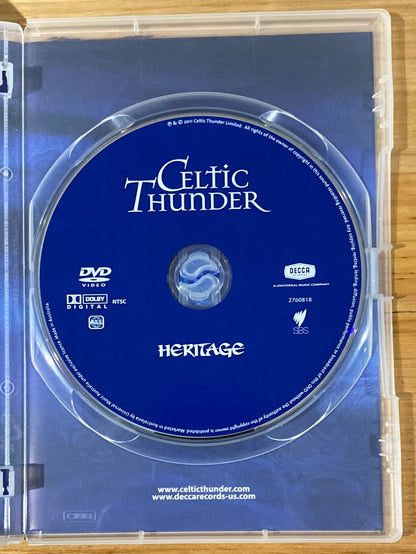 Celtic Thunder: Heritage DVD 2011 Live Show Music NTSC ALL VGC