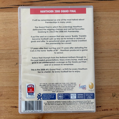 Hawthorn Premiers DVD Bundle of 8 Hawks AFL Grand Finals PAL 4 VGC
