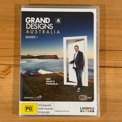 Grand Designs Australia Series 1 and 3 DVD 3-Disc Set PAL 4 New Sealed
