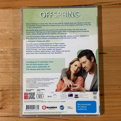 Offspring Complete Seasons 1-6 DVD Box Set Asher Keddie VGC