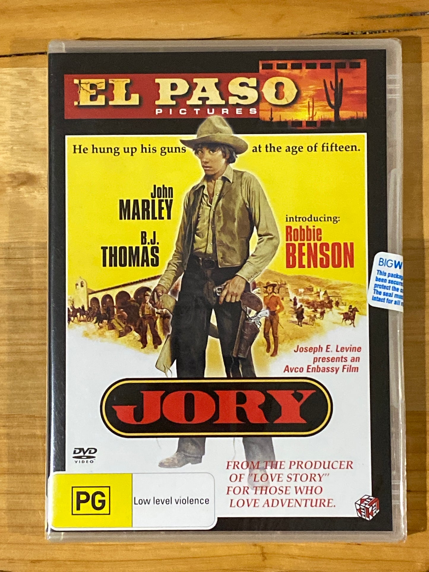 Jory Western DVD John Marley El Paso Pictures PAL 4 New Sealed