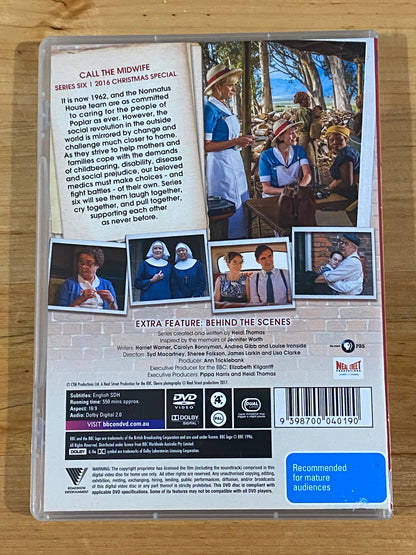 Call The Midwife Series Five & Six DVD Drama 3-Discs PAL 4 VGC