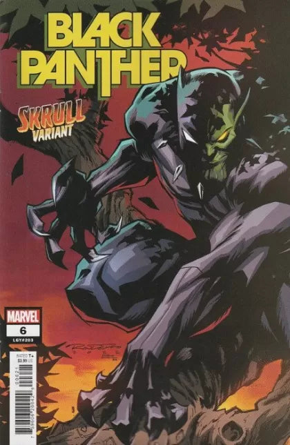 Black Panther (2021) #1 Khary Randolph Skrull Cover Variant Cover