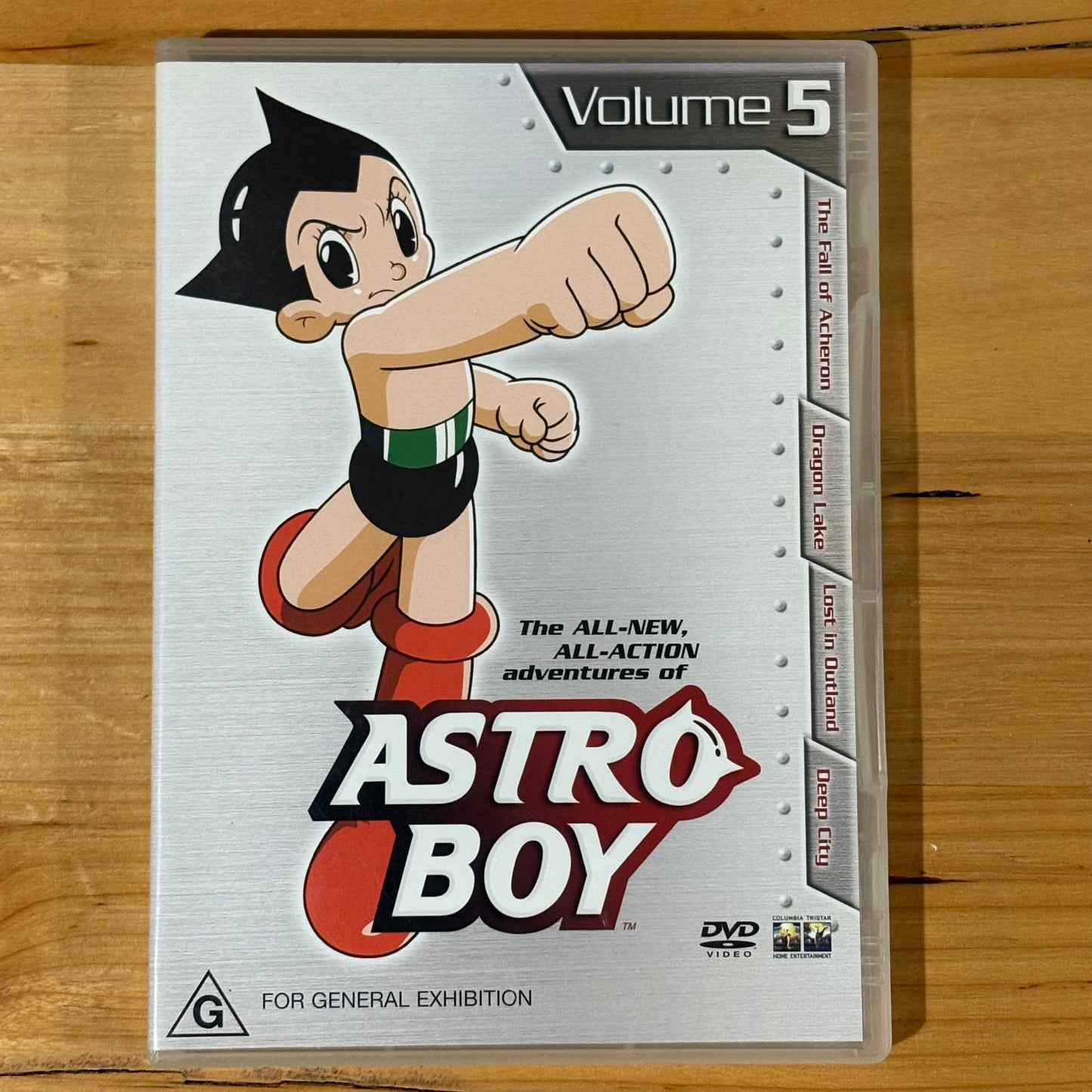 Astro Boy Volumes 1-6 DVD 2003 TV Series PAL 4 VGC - Vol 3 is Sealed
