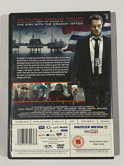 Occupied Season 1 DVD Norwegian Political Thriller PAL 2 3-Disc Set VGC