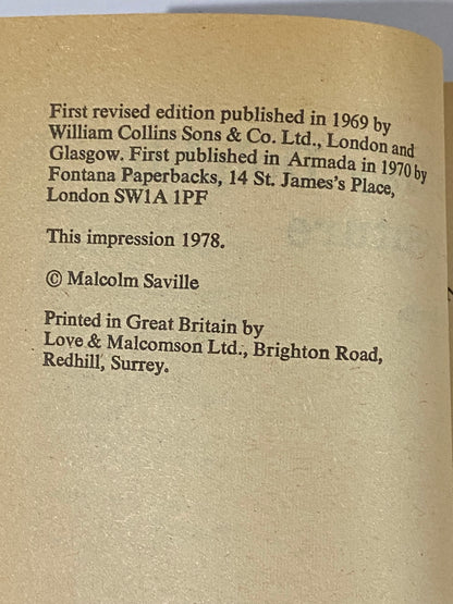 The Gay Dolphin Adventure by Malcolm Saville Paperback GD