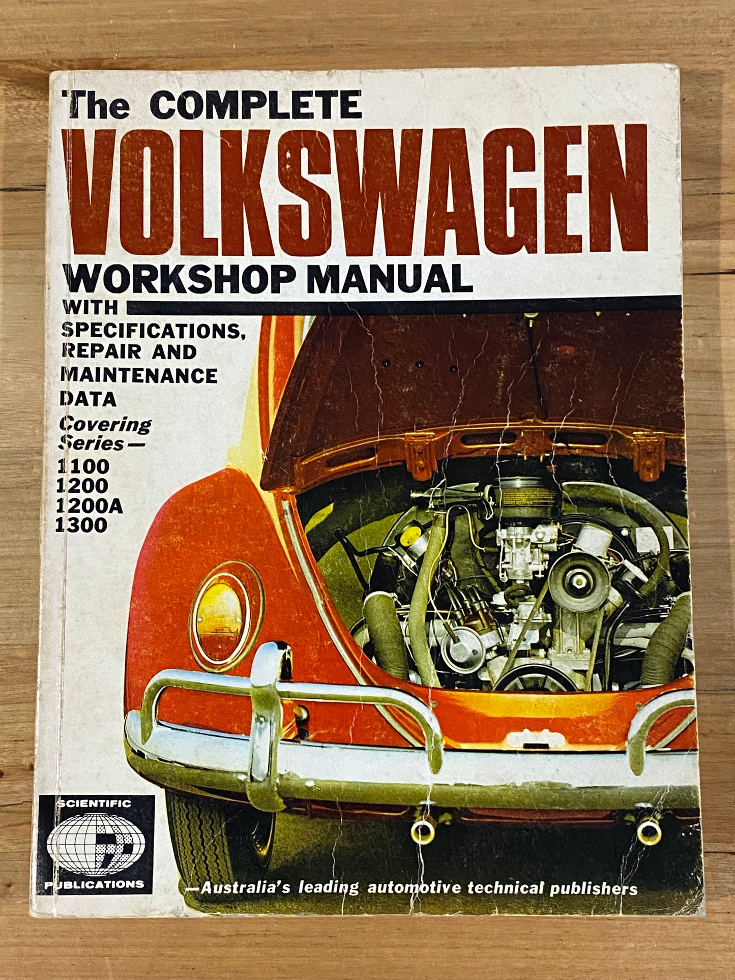 The Complete Volkswagen Workshop Manual First Edition 1968 Softcover GD