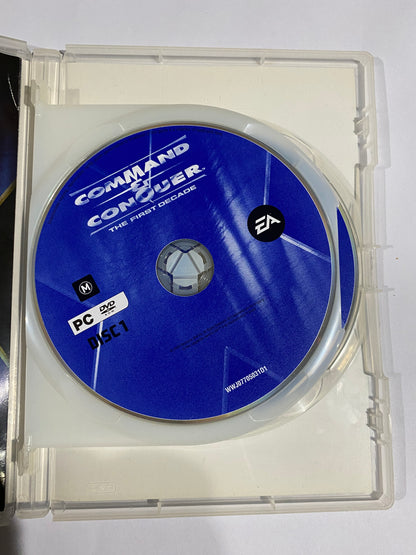 Command And Conquer The First Decade PC DVD ROM With Manual VGC