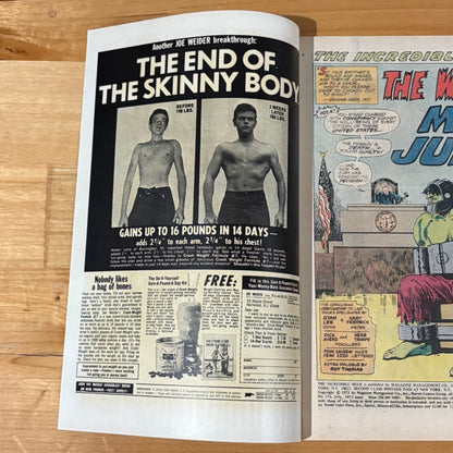 The Incredible Hulk (1968) #153 Fine Grade Silver Age Comic Book