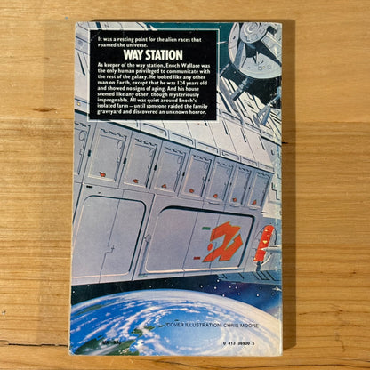 Way Station by Clifford D. Simak Paperback 1976 GD