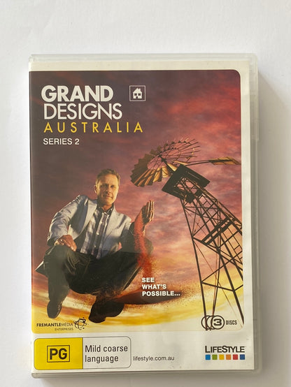 Grand Designs Australia Series 1-4 DVD Peter Maddison PAL 4 Pre-Owned VGC