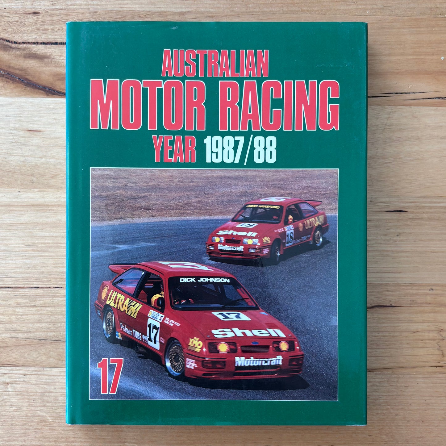 Australian Motor Racing Year 1987/88 Hardcover Book GD