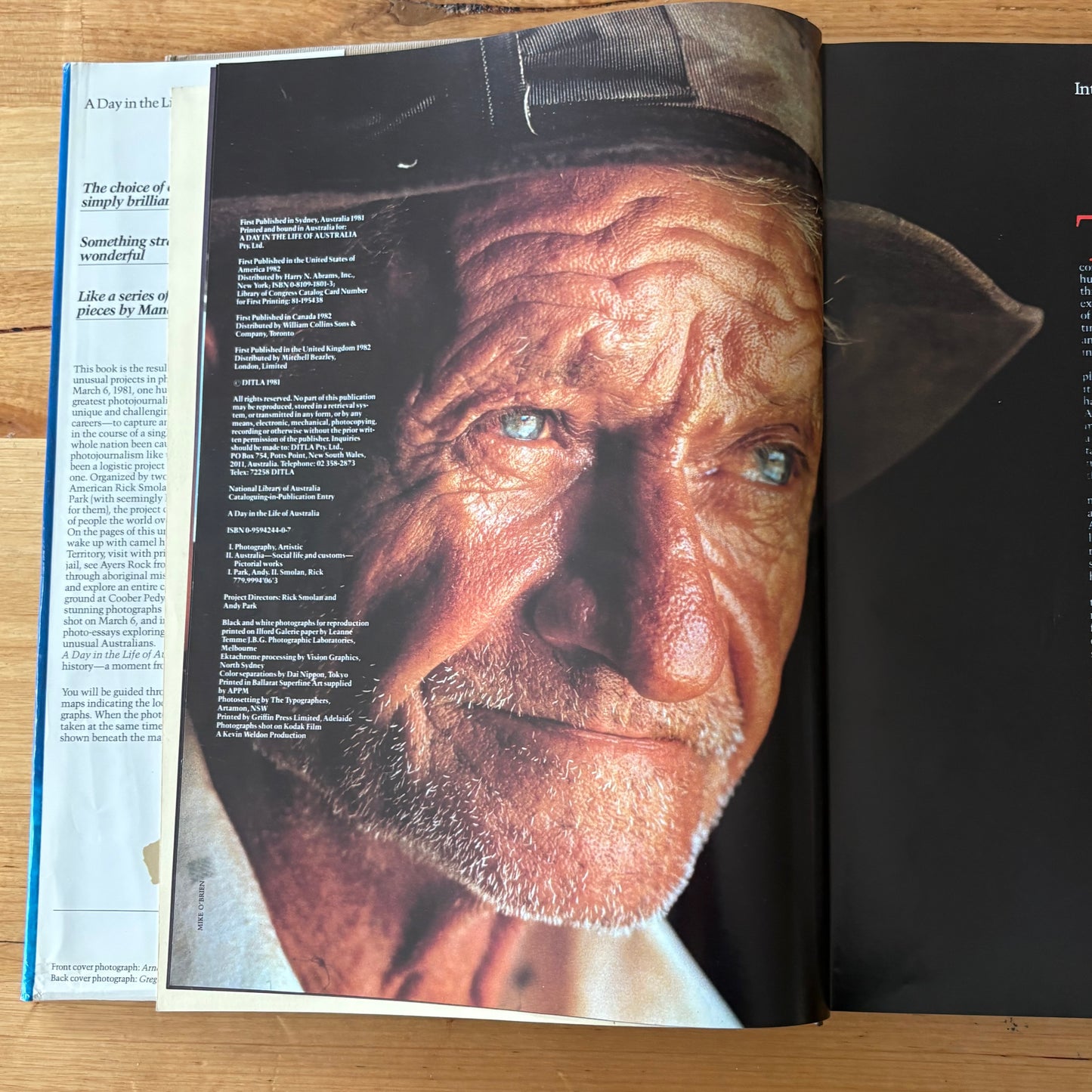 A Day In The Life Of Australia Rick Smolan Hardcover 1981