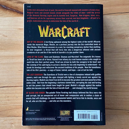 Warcraft Archive 4 Original Stories Paperback Azeroth 2006 GD
