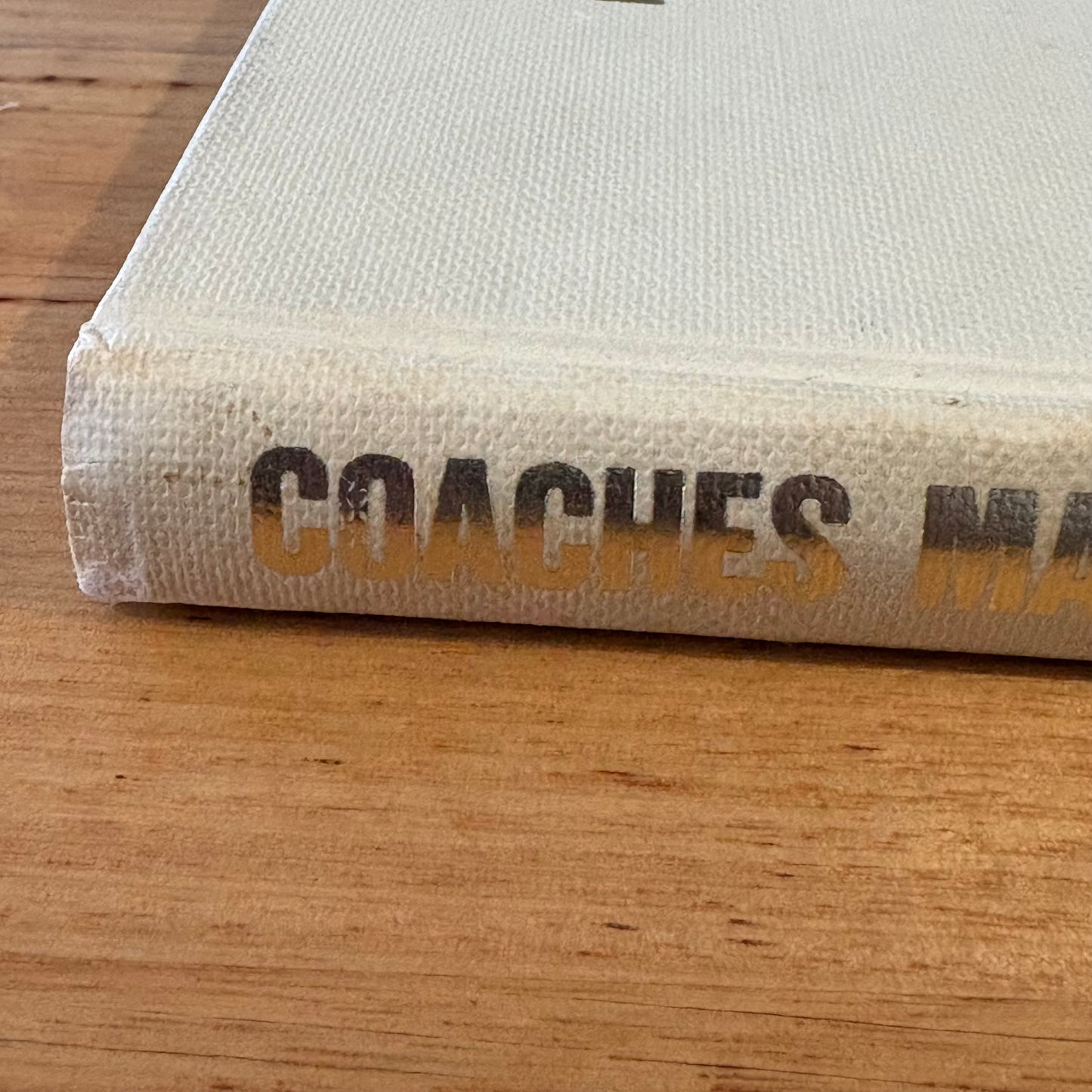 NFL Level One Coaches Manual Hardcover SIGNED by Ron Barasi 1988
