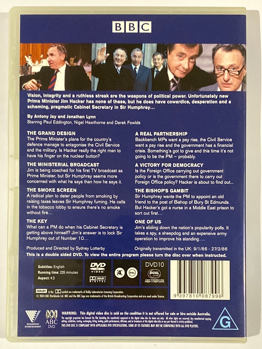 Yes Minister and Yes Prime Minister 2 DVD Bundle PAL 4 BBC TV Comedy VGC