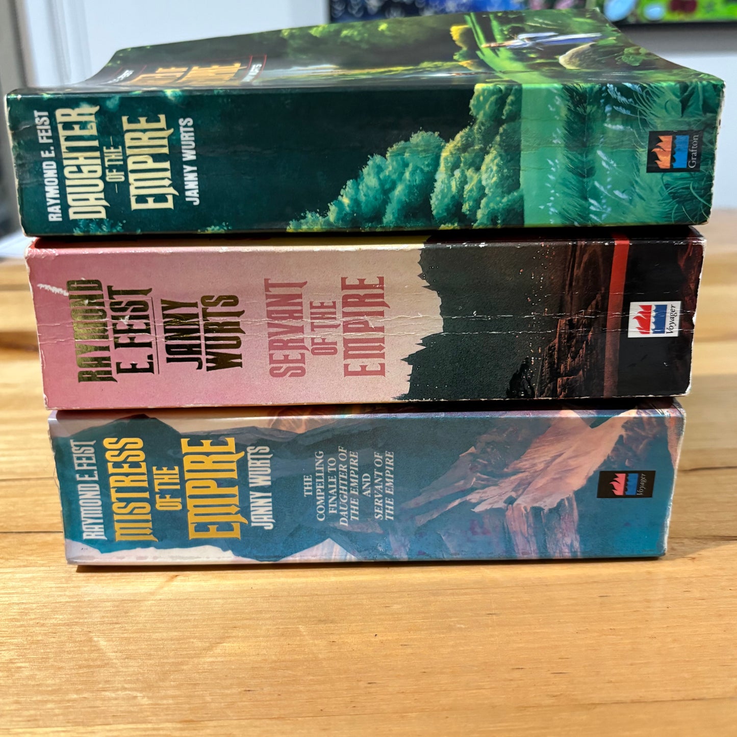 The Empire Trilogy by Raymond E. Feist & Janny Wurts Fantasy Paperbacks GD