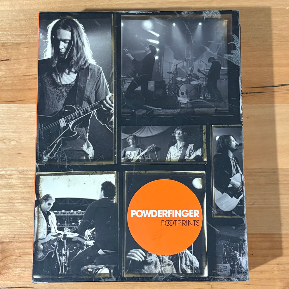 Powderfinger Footprints Limited Edition 2 CDs, HC Book, Lanyard & Post ...