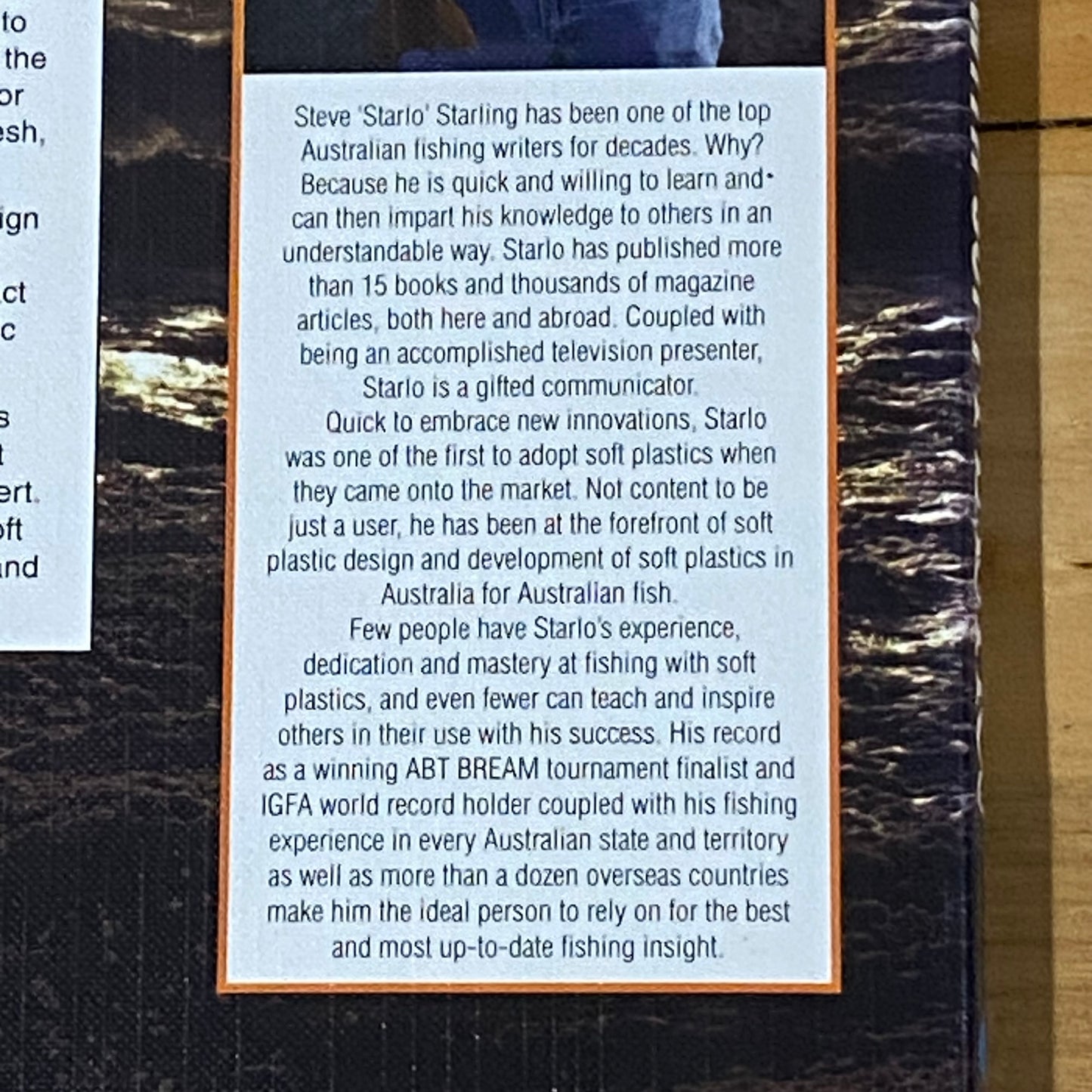 Steve Starling's Fishing With Soft Plastics Book AFN Paperback GD