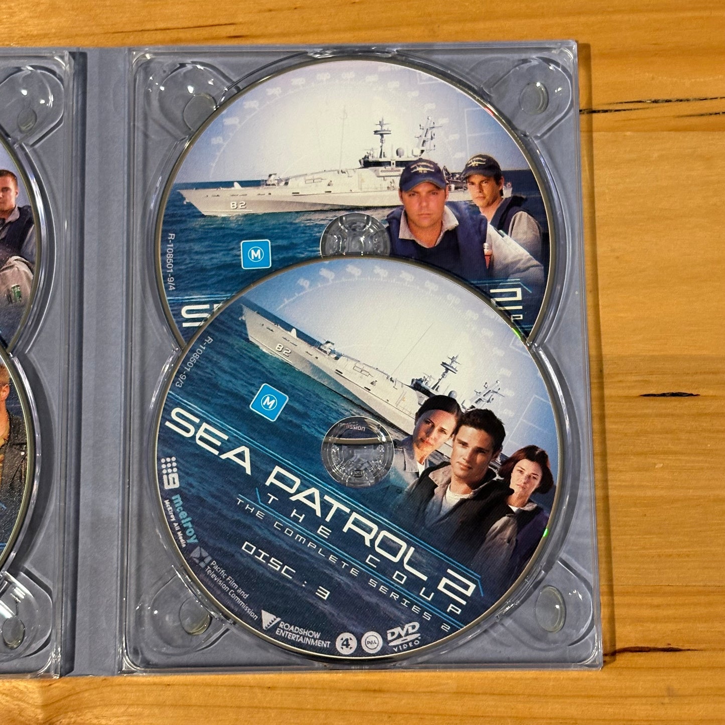 Sea Patrol Series 1-4 DVD Australian Naval Drama 4-Disc PAL 4 VGC