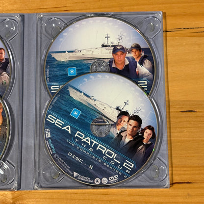 Sea Patrol Series 1-4 DVD Australian Naval Drama 4-Disc PAL 4 VGC