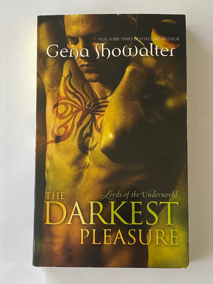 The Darkest Pleasure by Gena Showalter Paperback 2009 GD