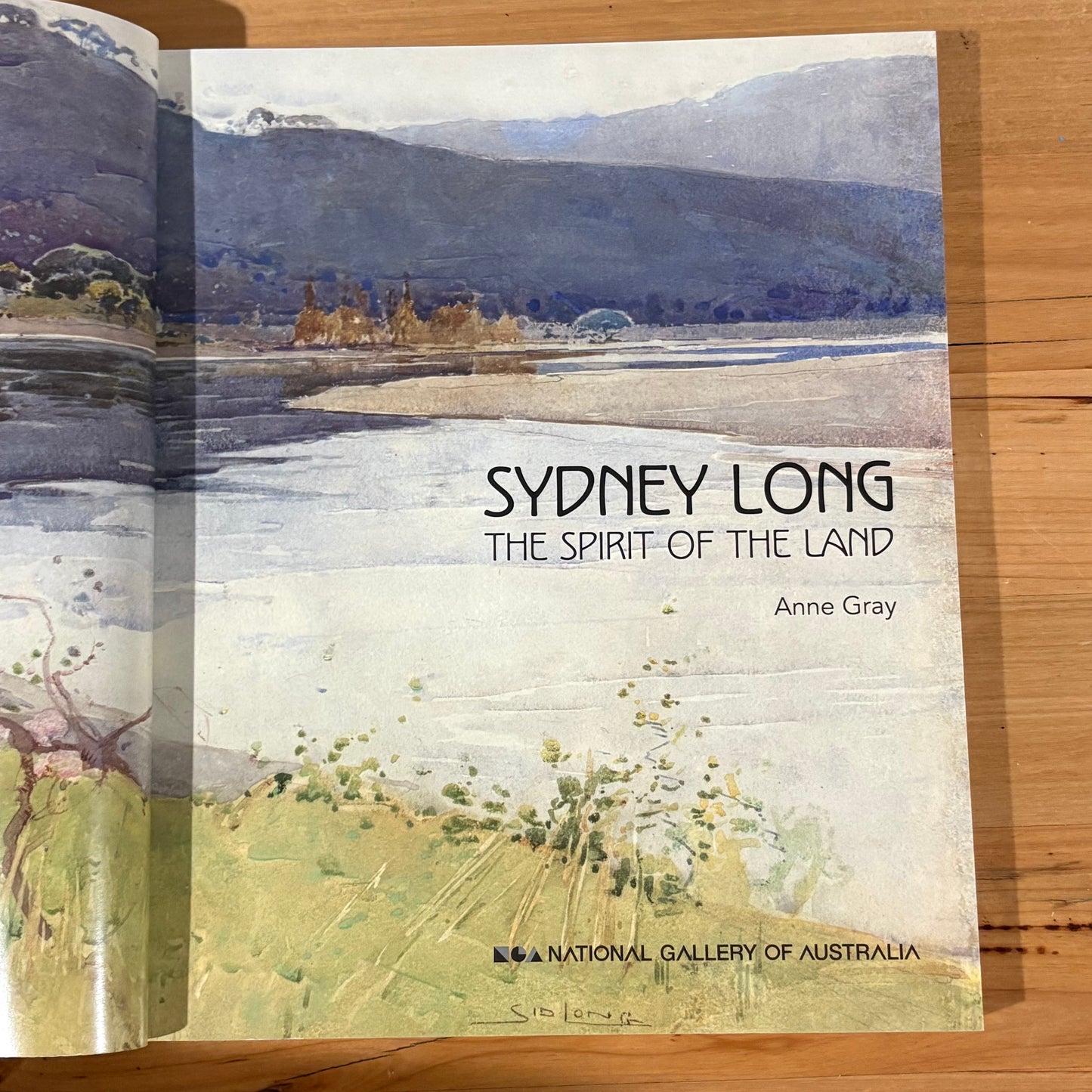 Sydney Long The Spirit Of The Land NGV Australian Art Paperback 2012 GD