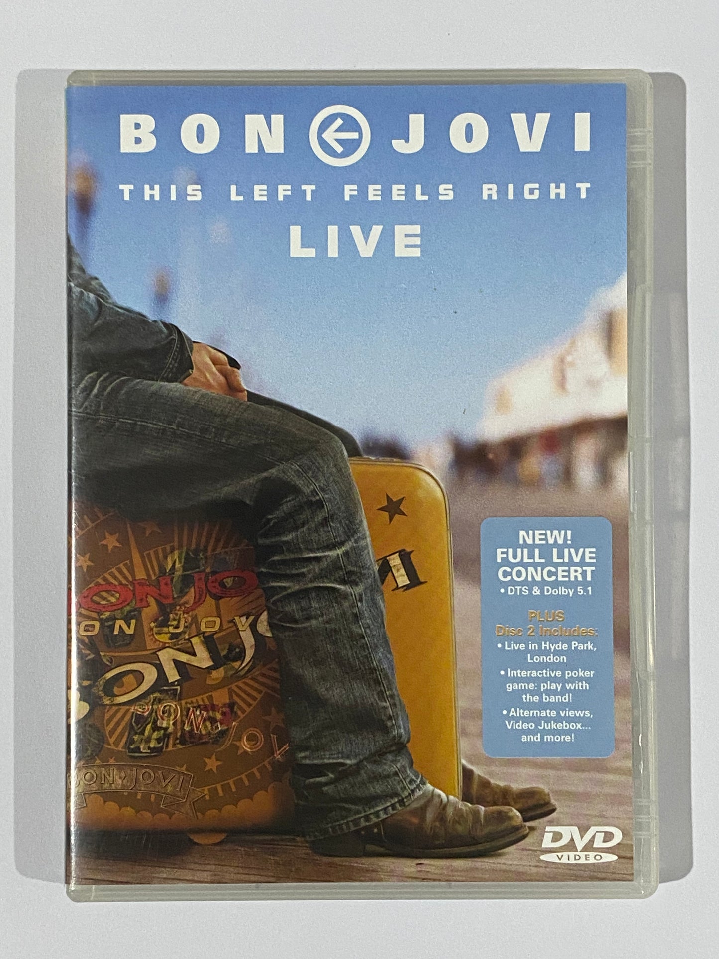 Bon Jovi DVDs Bundle of 3 Greatest Hits Live at Madison Square Garden VGC