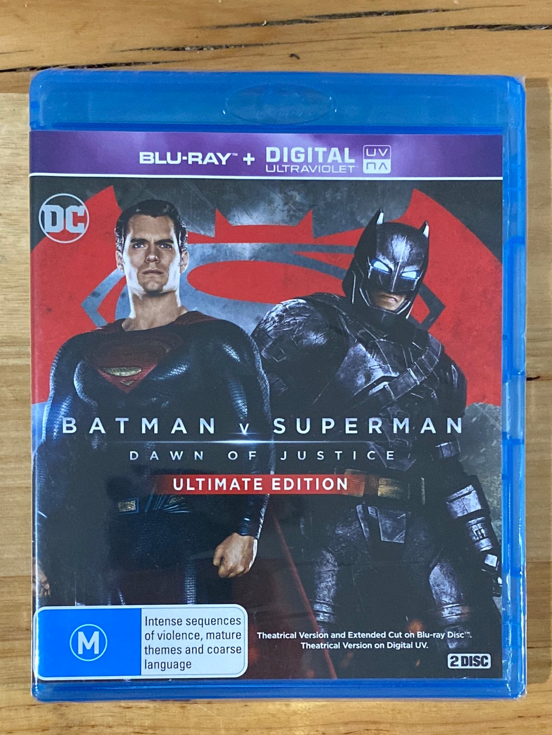 Batman v Superman: Dawn of Justice Ultimate Edition, Blu-ray/UV Brand New Sealed