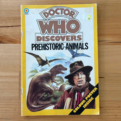 Doctor Who Discovers Prehistoric Animals & Early Man Vintage Paperbacks GD