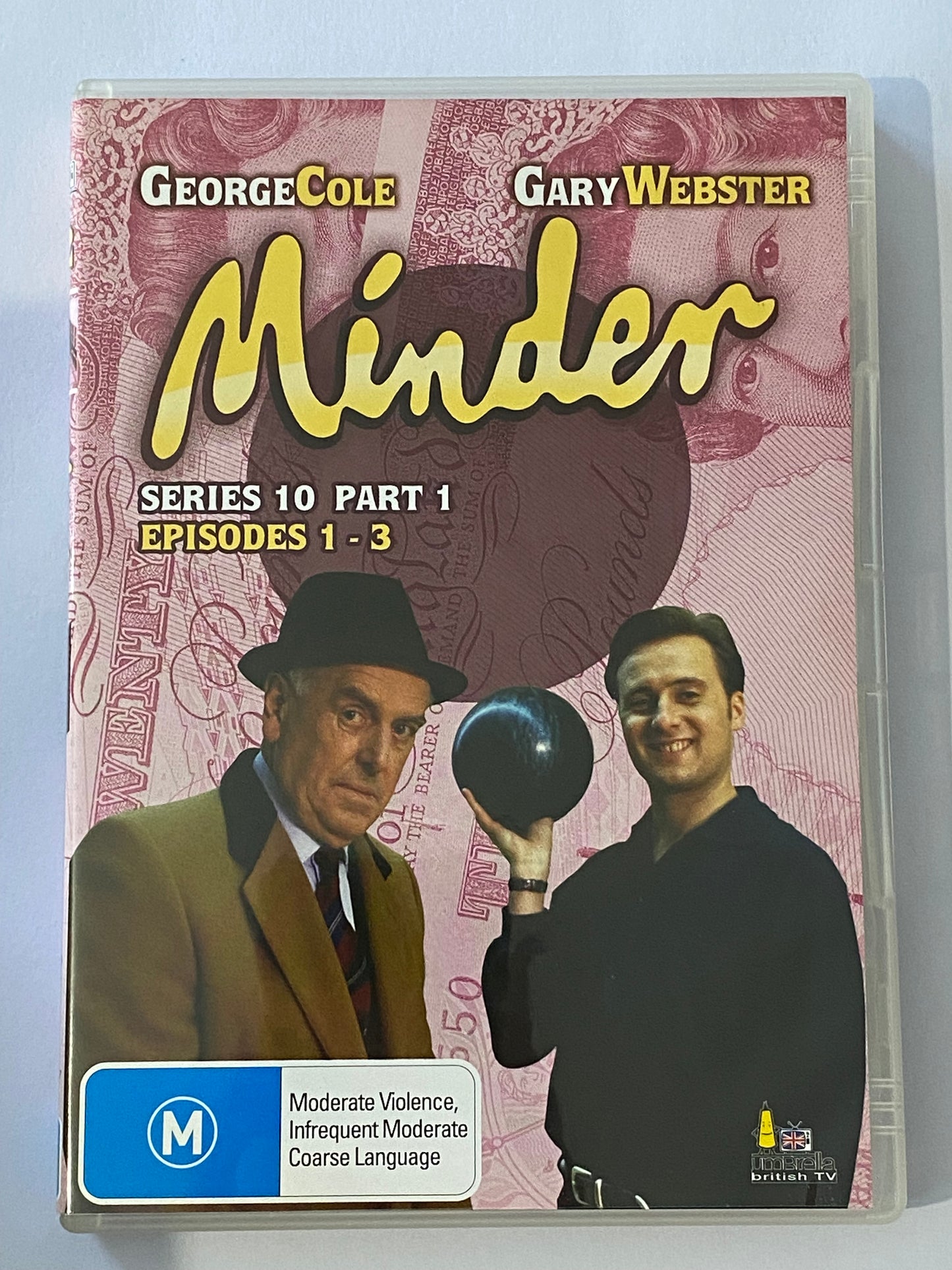 Minder 12 DVD Bundle Dennis Waterman George Cole Clasic British Drama PAL 4 VGC