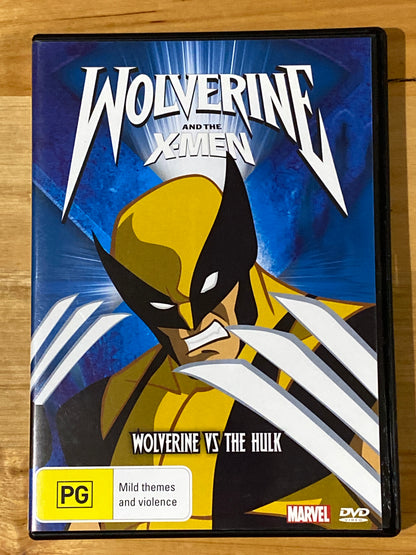 Wolverine Vs The Hulk DVD Marvel Comics PAL 4 VGC