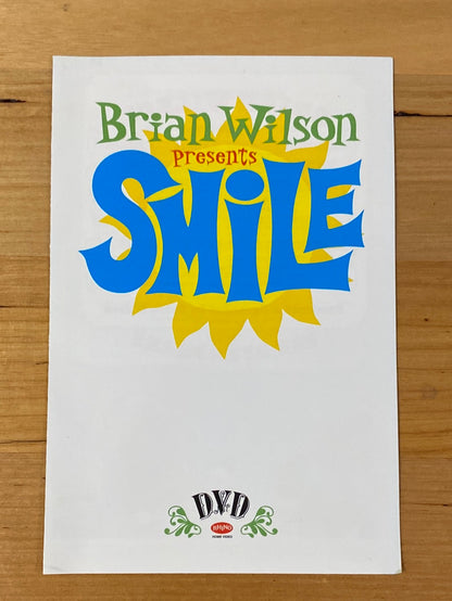 Brian Wilson: Smile Live DVD 2-Disc Set Concert & Documentary NTSC 2,3,4,5 VGC