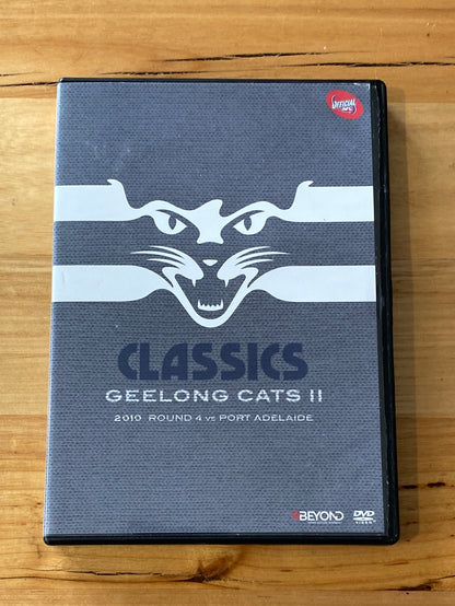 Geelong Cats Classics DVD 2010 Round 4 vs Port Adelaide AFL VGC