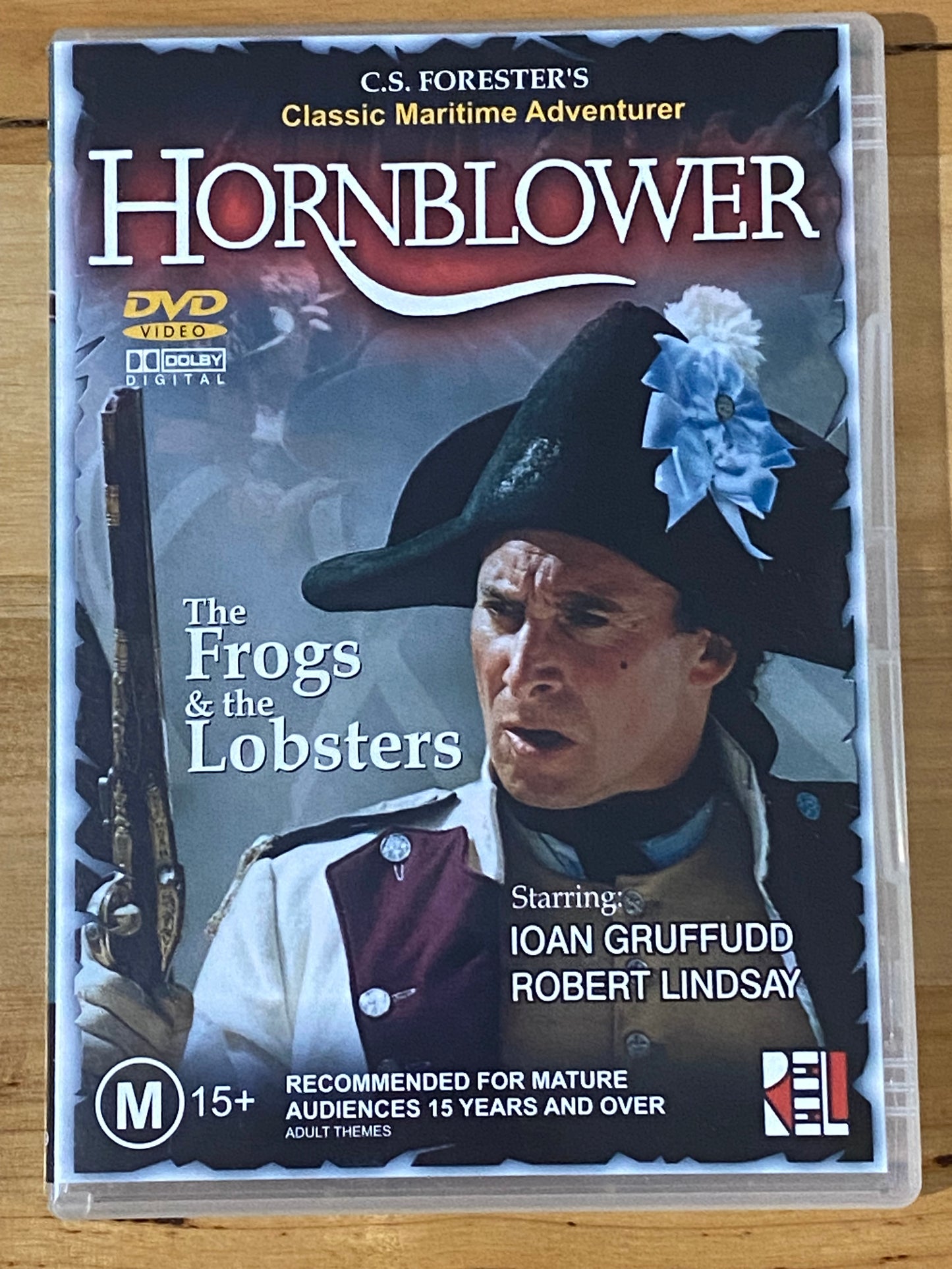 Hornblower Complete Set DVD Ioan Gruffudd C.S. Forester PAL 4 VGC