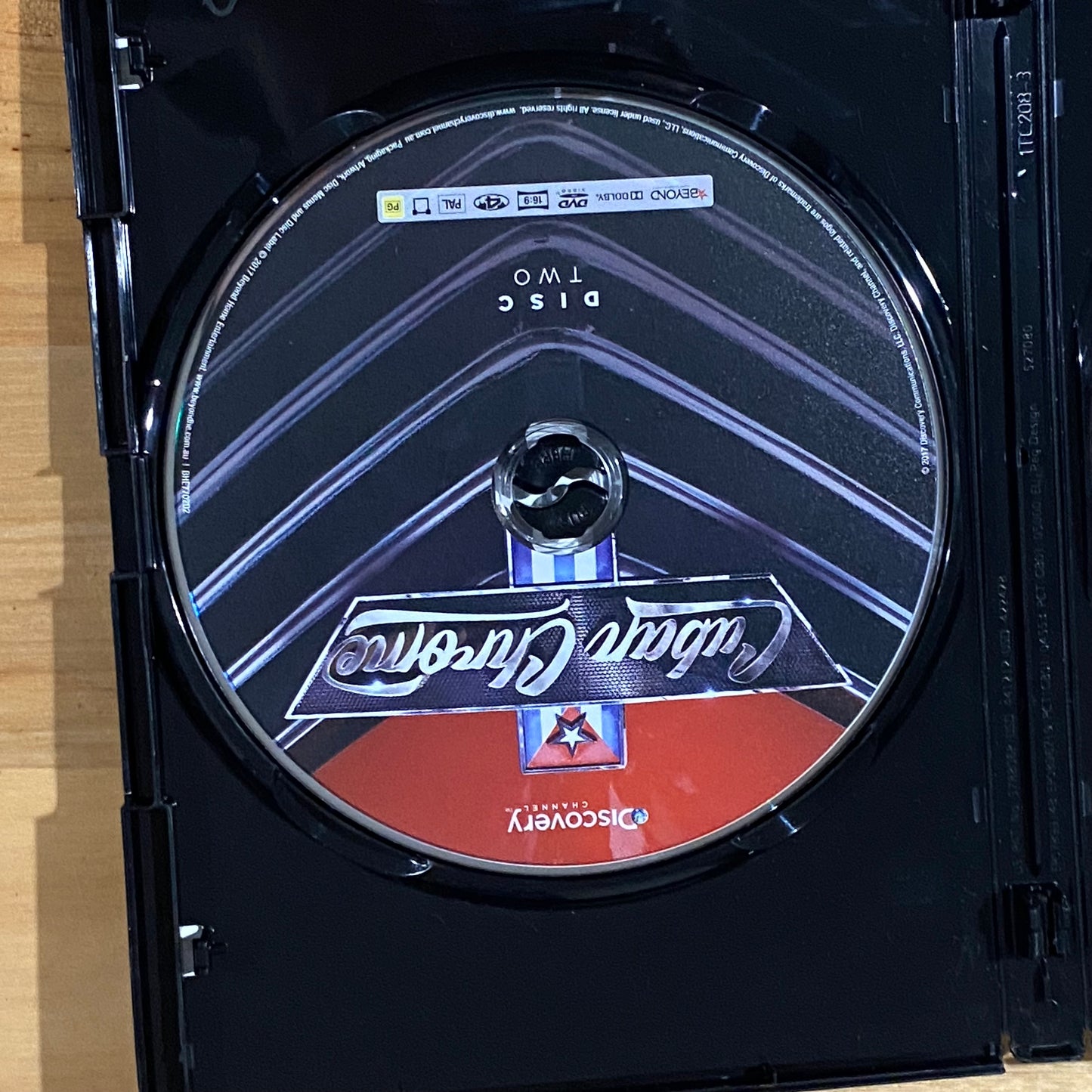 Cuban Chrome DVD Classic Cars Discovery Channel PAL 4 2-Disc VGC
