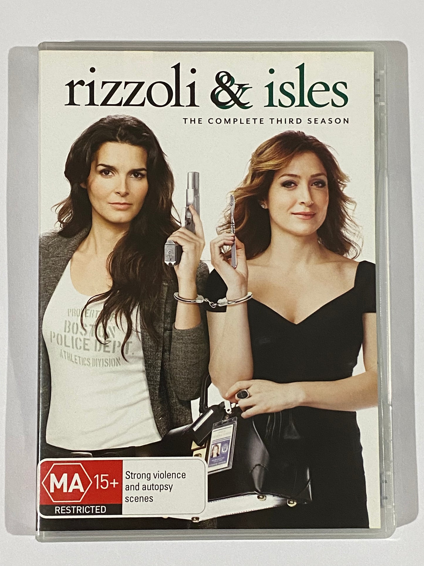 Rizzoli & Isles Complete Season 3 ­DVD 3-Disc Set PAL 4 VGC