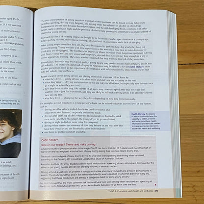 Health & Human Development 7th Edition Units 1 & 2 Jacaranda Paperback 2023 GD