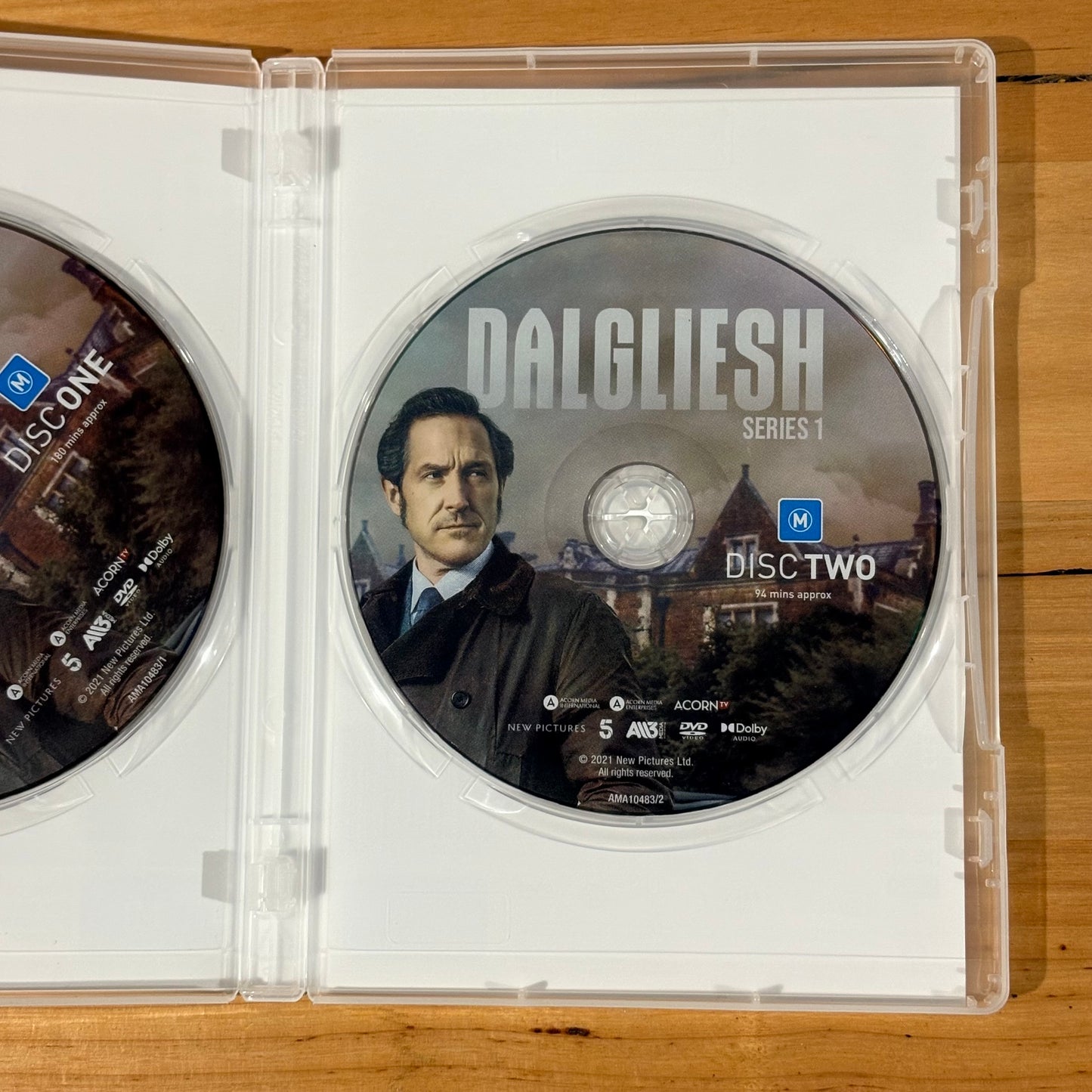 Dalgliesh Series 1 DVD British Detective Drama 2-Disc Set PAL 4 VGC