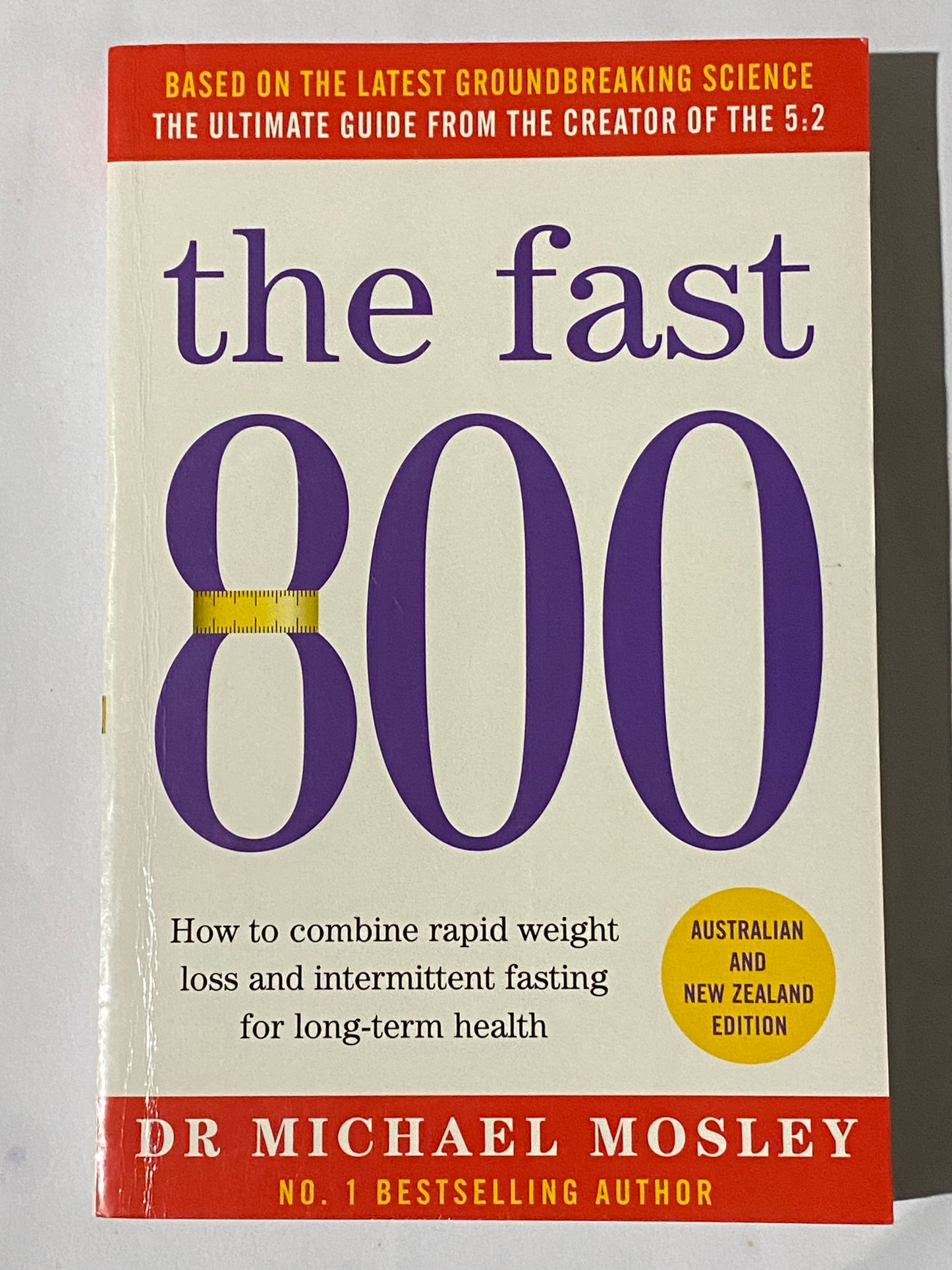 The Fast 800 and The Clever Guts Diet by Dr Michael Mosley 2 x Paperback Book GD