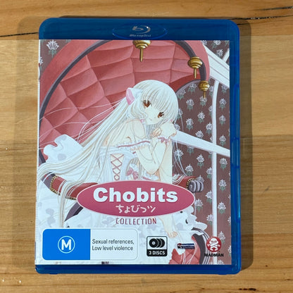Chobits Collections Blu-Ray Anime 3-Disc Set Region B VGC